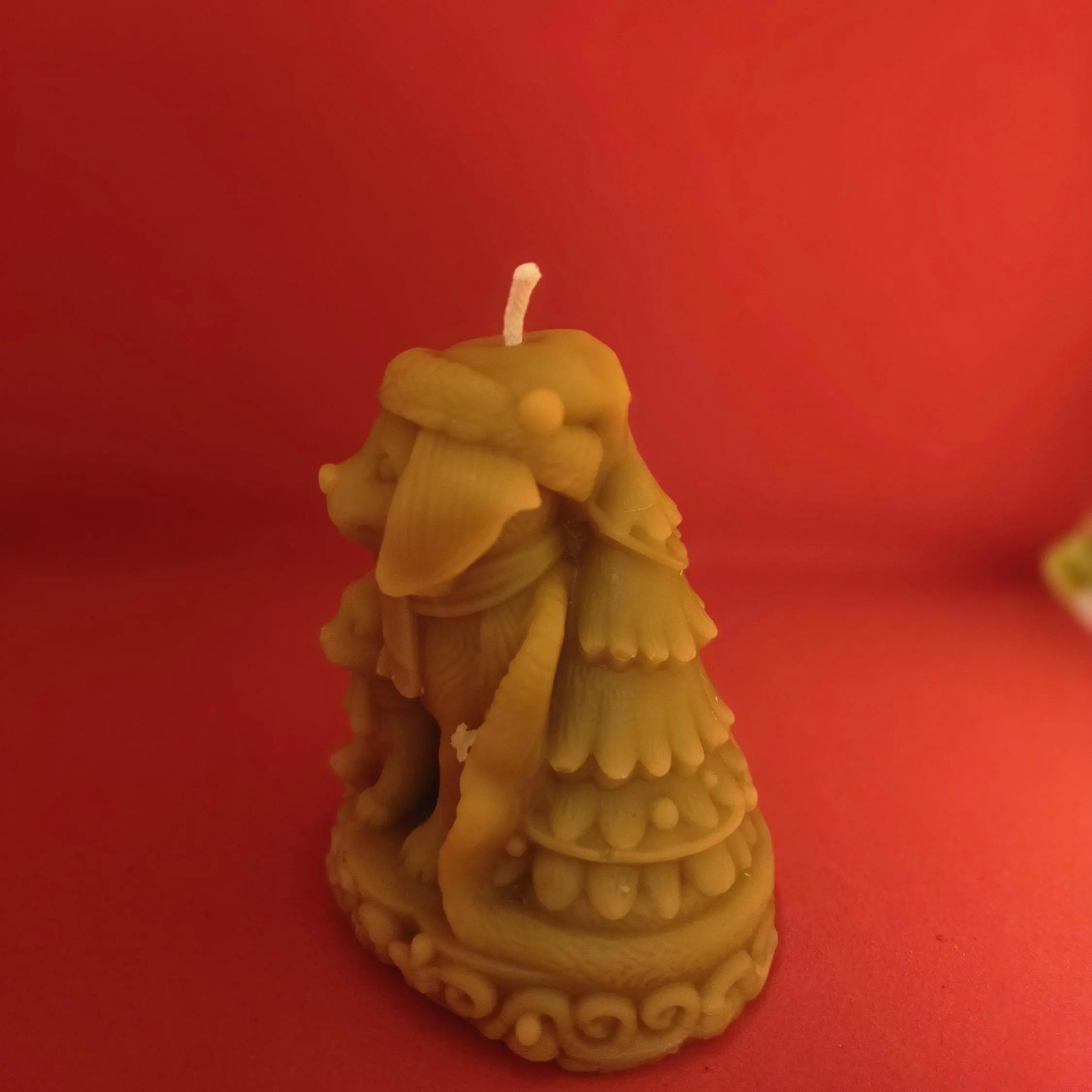 Cosy Paws Christmas Candle | Christmas | Beeswax Candles