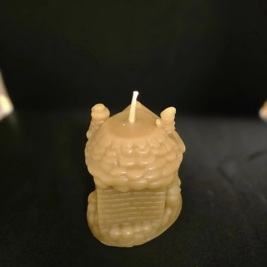 The Merry Little Christmas Cottage | Christmas Candle | Beeswax Candles