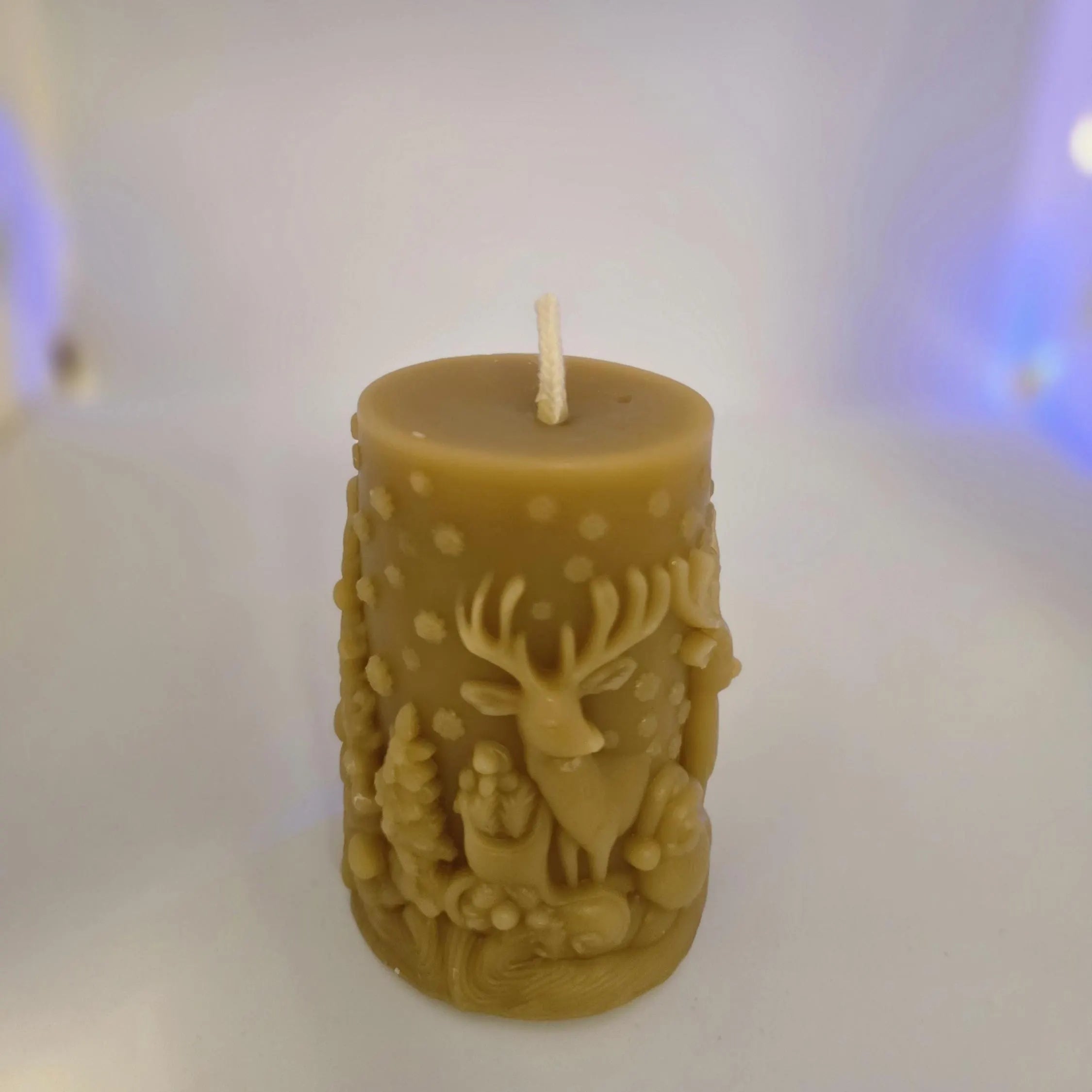 Winter Woodland Reindeer | 100% Pure Beeswax Candles