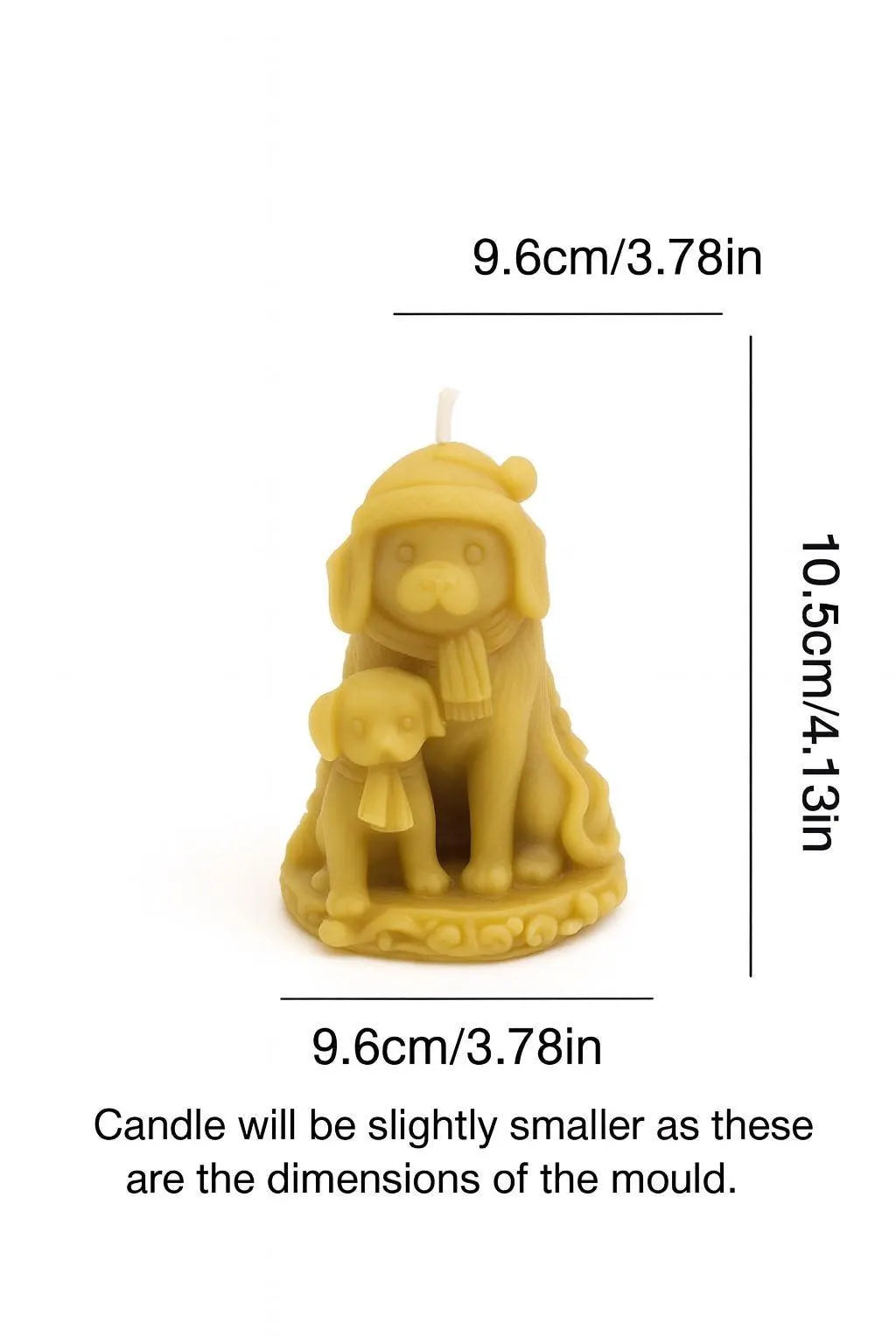 Cosy Paws Christmas Candle | Christmas | Beeswax Candles