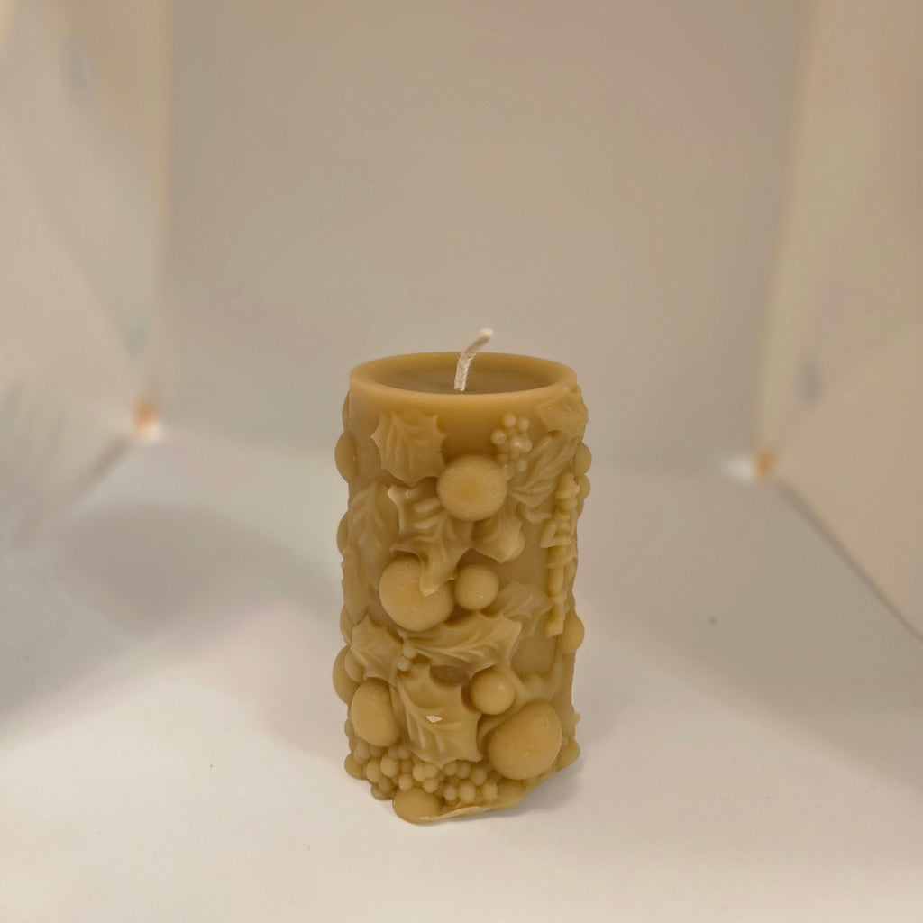 Tinsel & Tricks Elf | Beeswax Christmas Candle