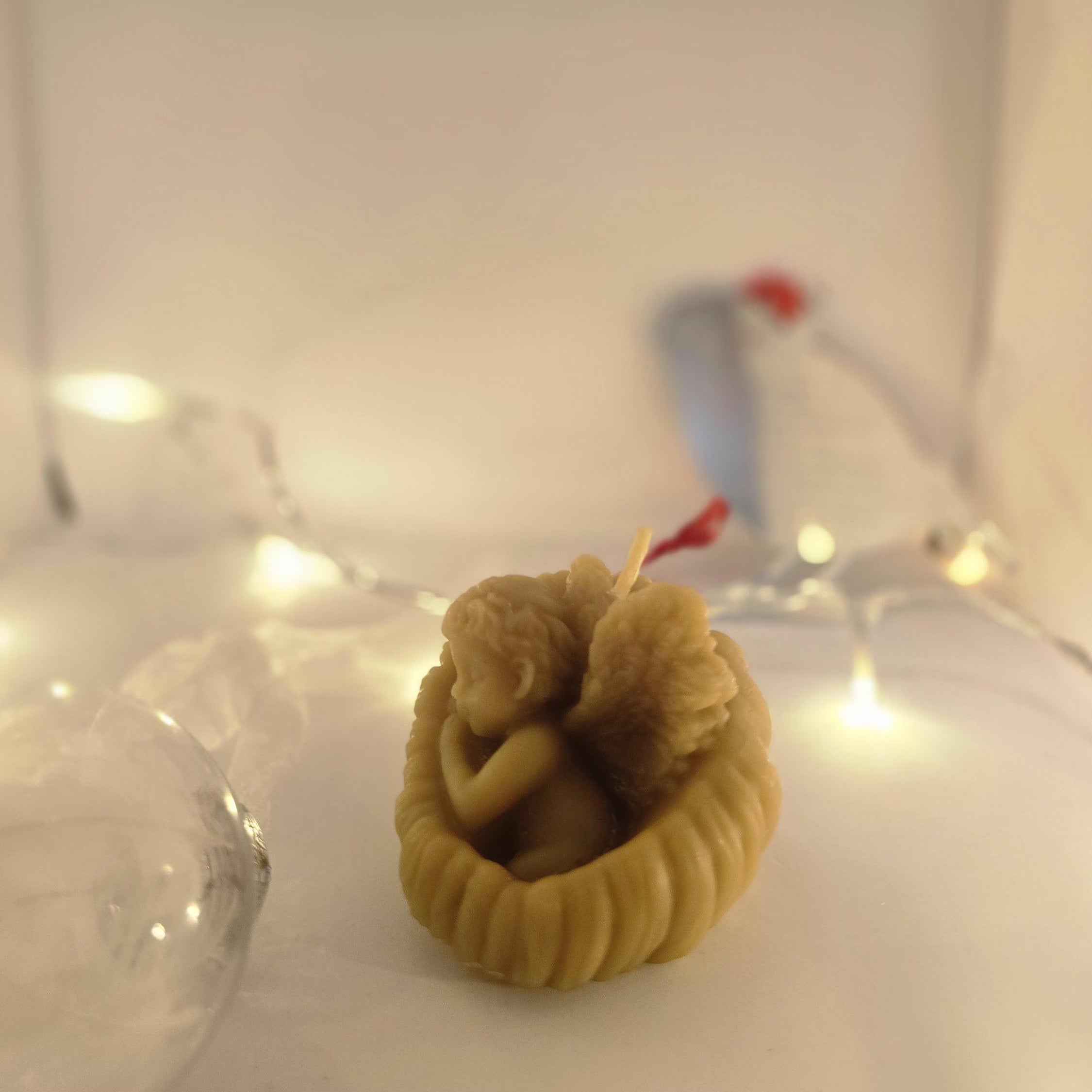 Little Christmas Angel Candles GiftBox |  Beeswax Candle