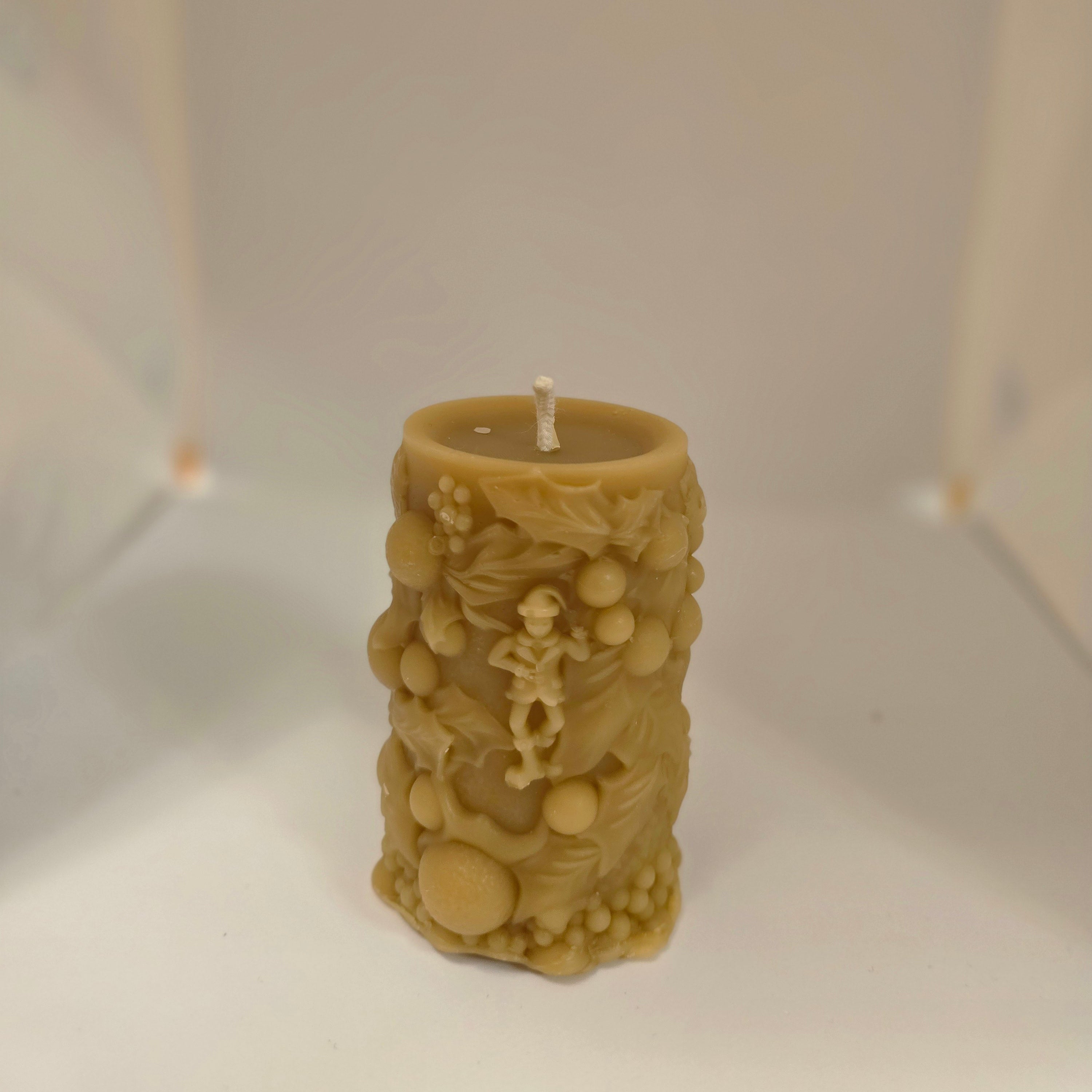 Tinsel & Tricks Elf | Beeswax Christmas Candle