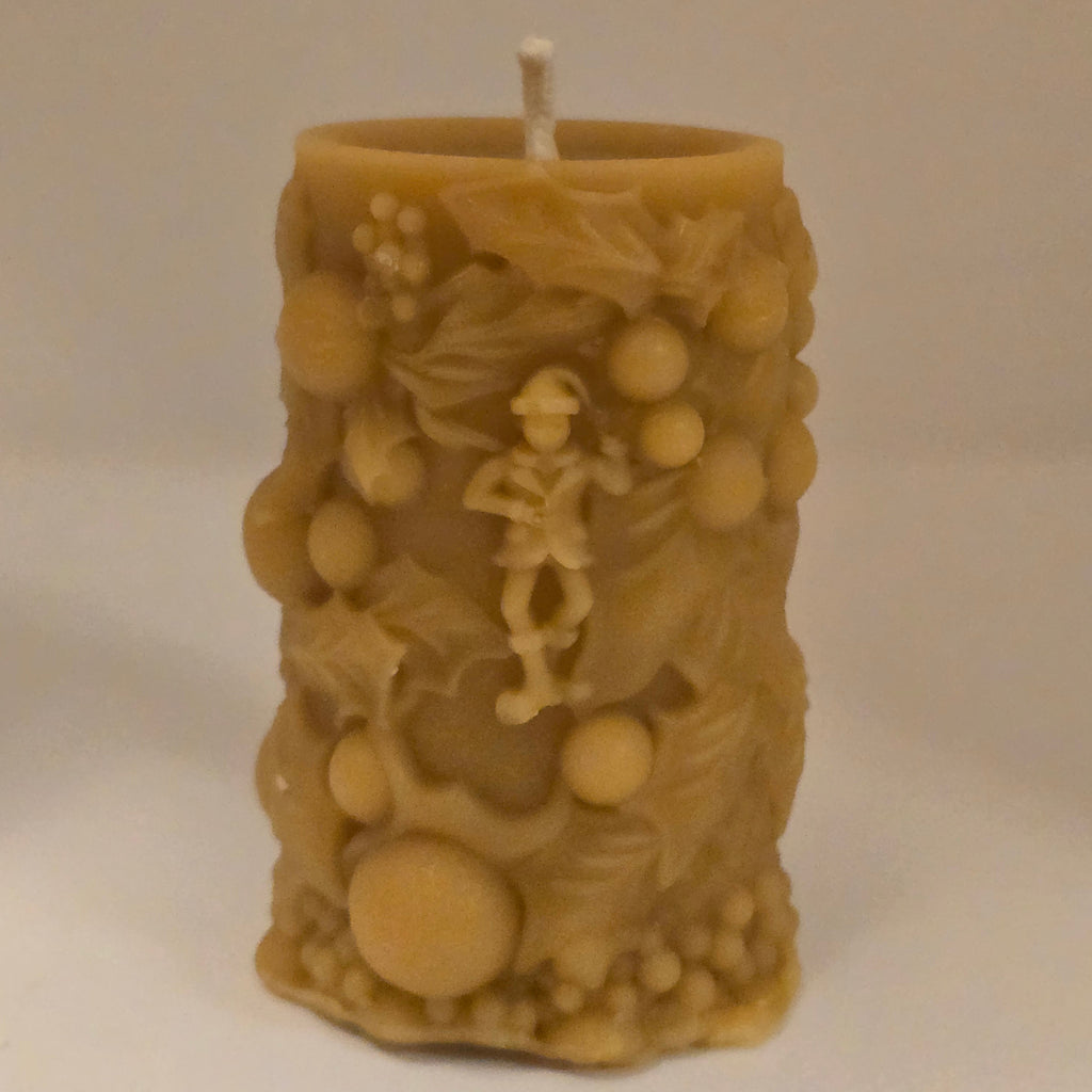 Tinsel & Tricks Elf | Beeswax Christmas Candle