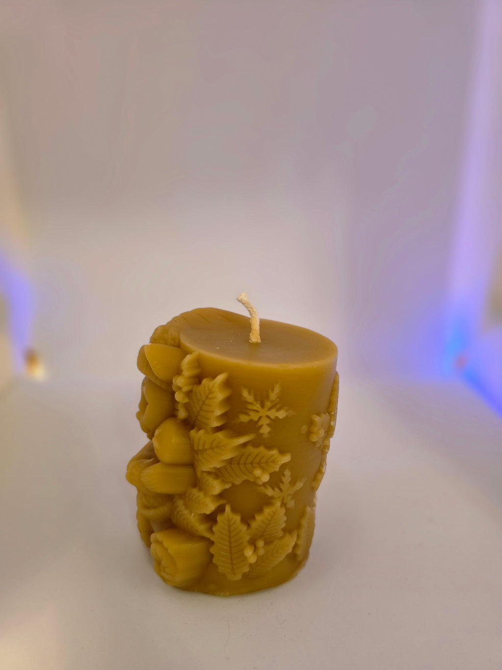 Cuddly Christmas Bear| The Season of  Light Collection| 100% Pure Beeswax