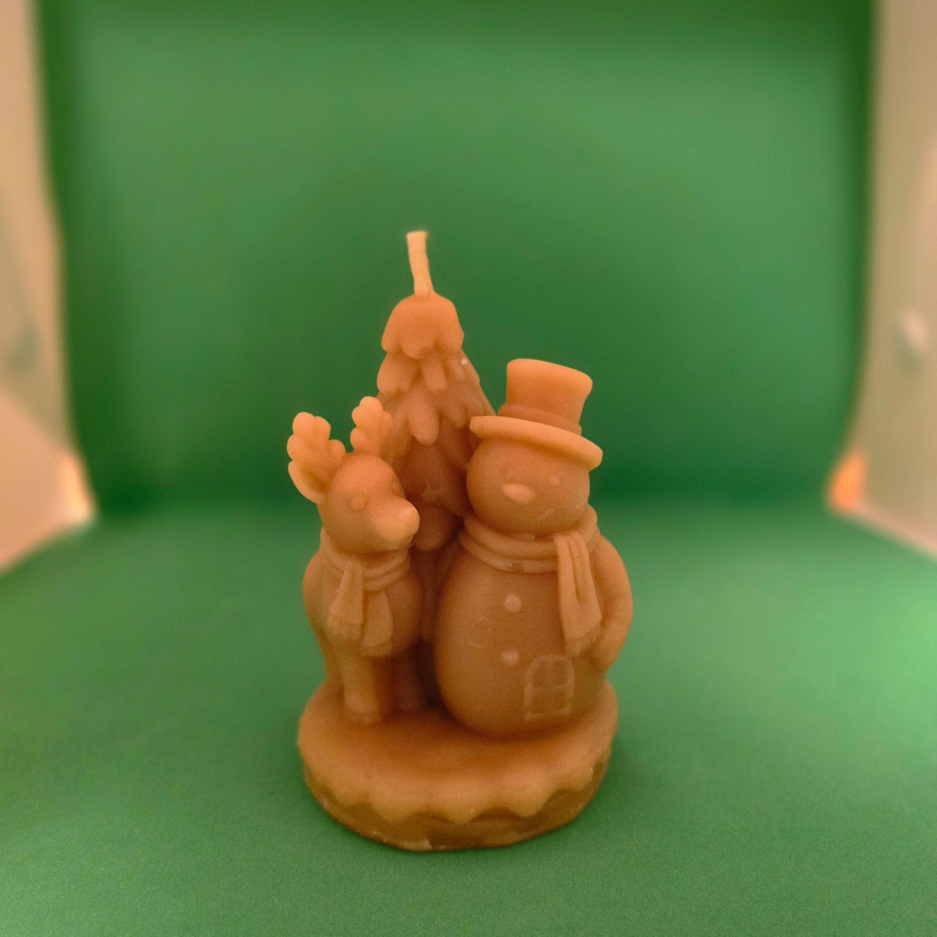 Enchanted Forest Friends Candle | Beeswax Candle