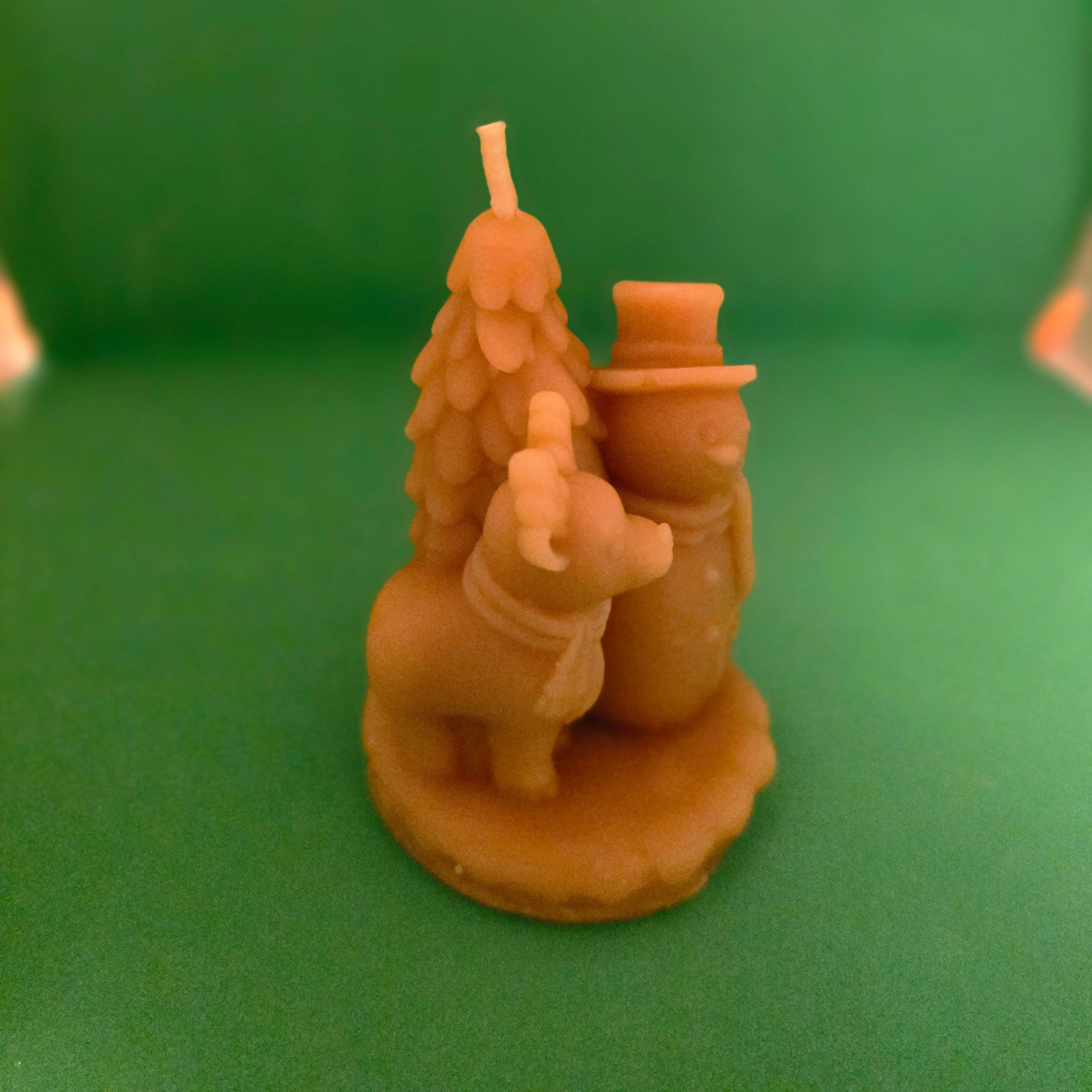 Enchanted Forest Friends Candle | Beeswax Candle