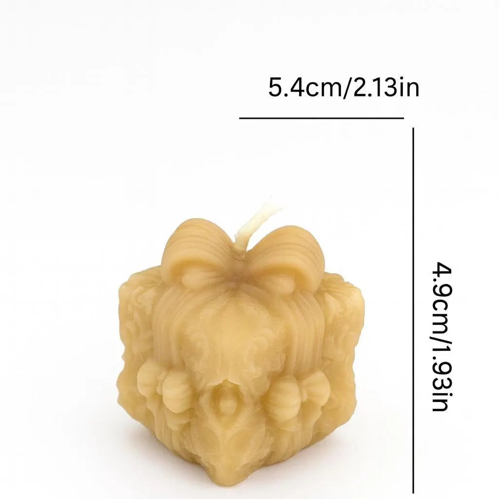 Holiday Cheer Santa & Presents Set | Christmas Gift Set | Beeswax Candles