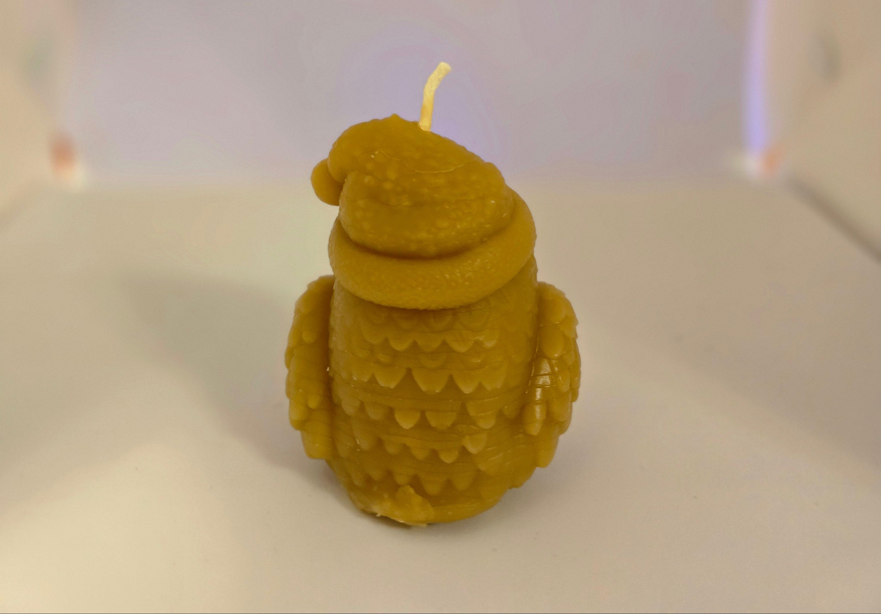 🦉🎄 Christmas Owl Candle - Whoo-liday Cheer