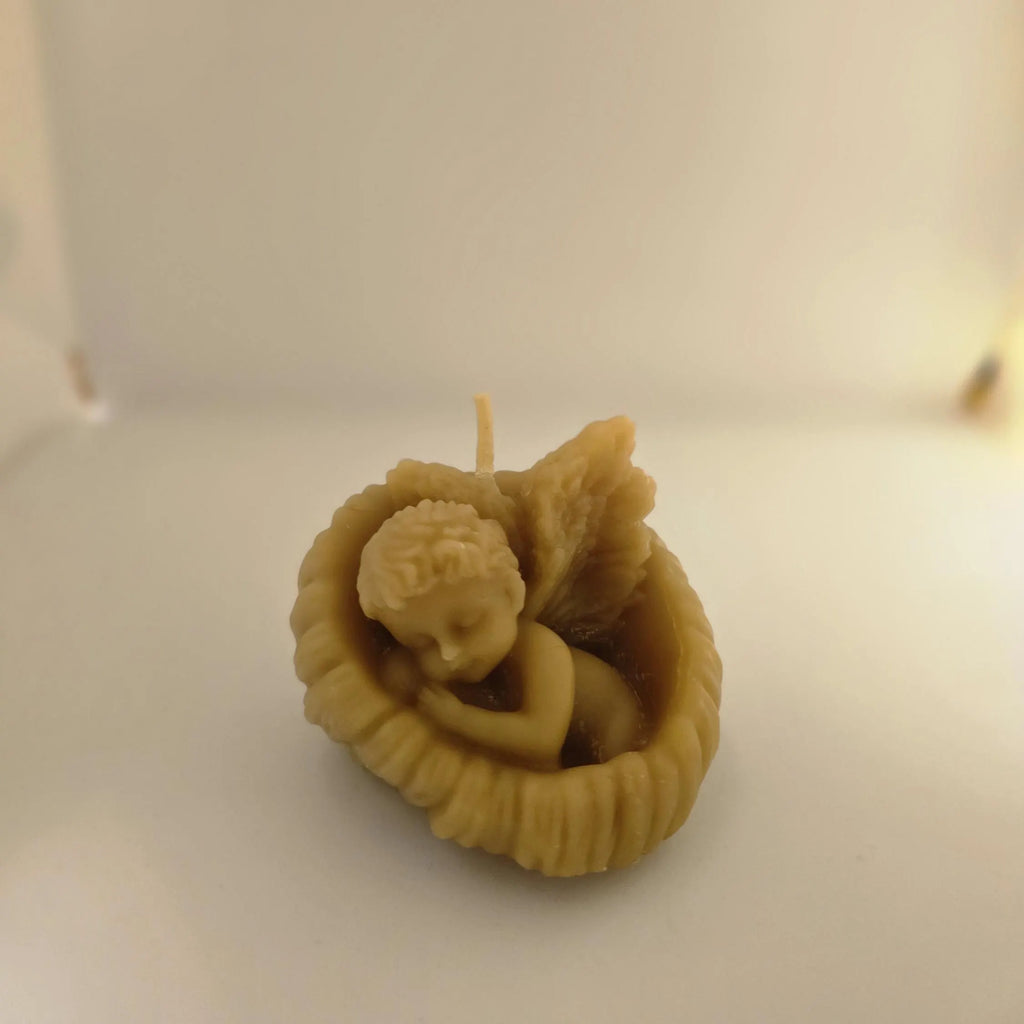 Little Christmas Angel Candles GiftBox |  Beeswax Candle