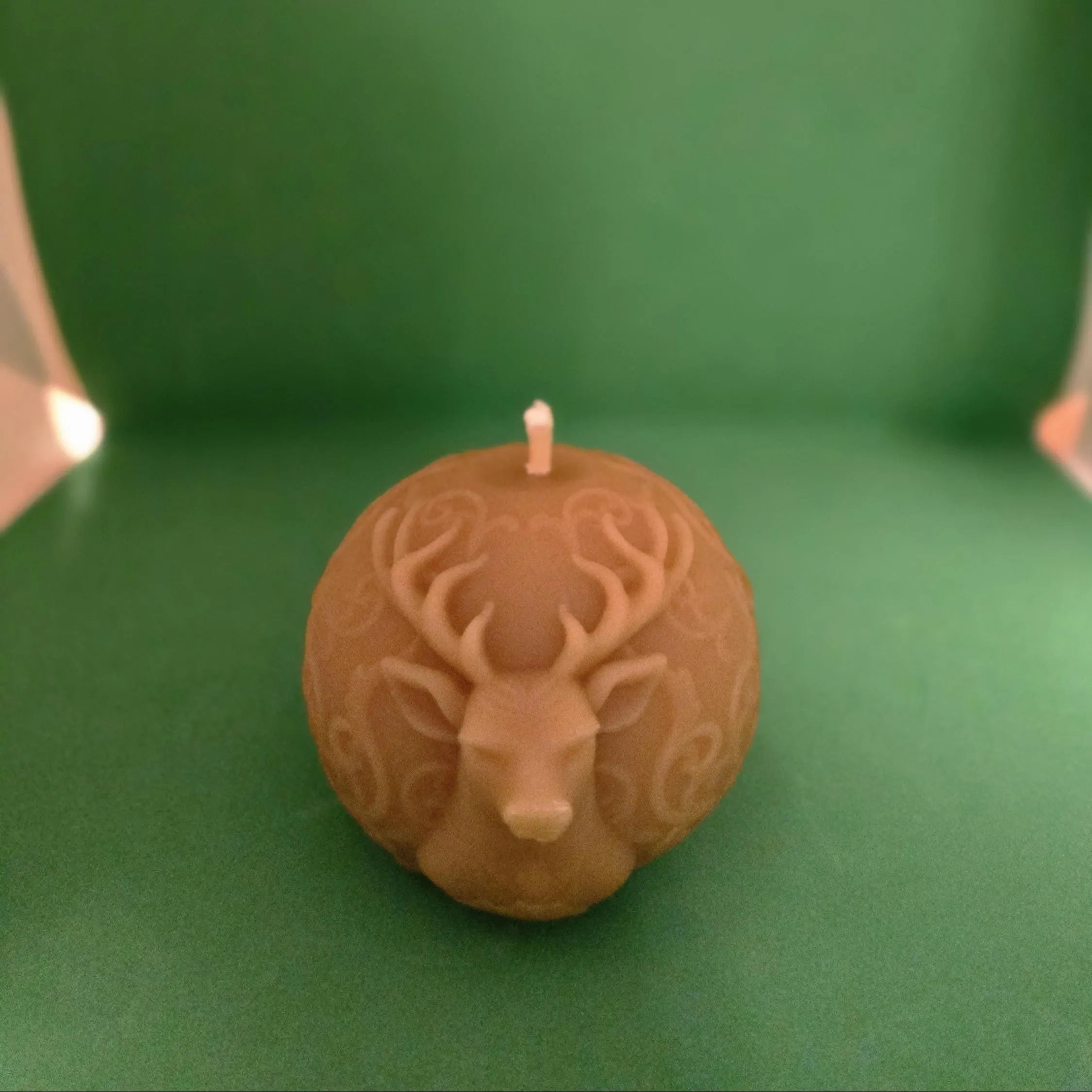 Enchanted Stag Bauble Candle | Christmas Candles | Beeswax Candles