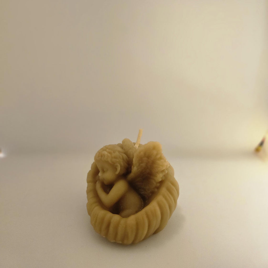 Little Christmas Angel Candles GiftBox |  Beeswax Candle