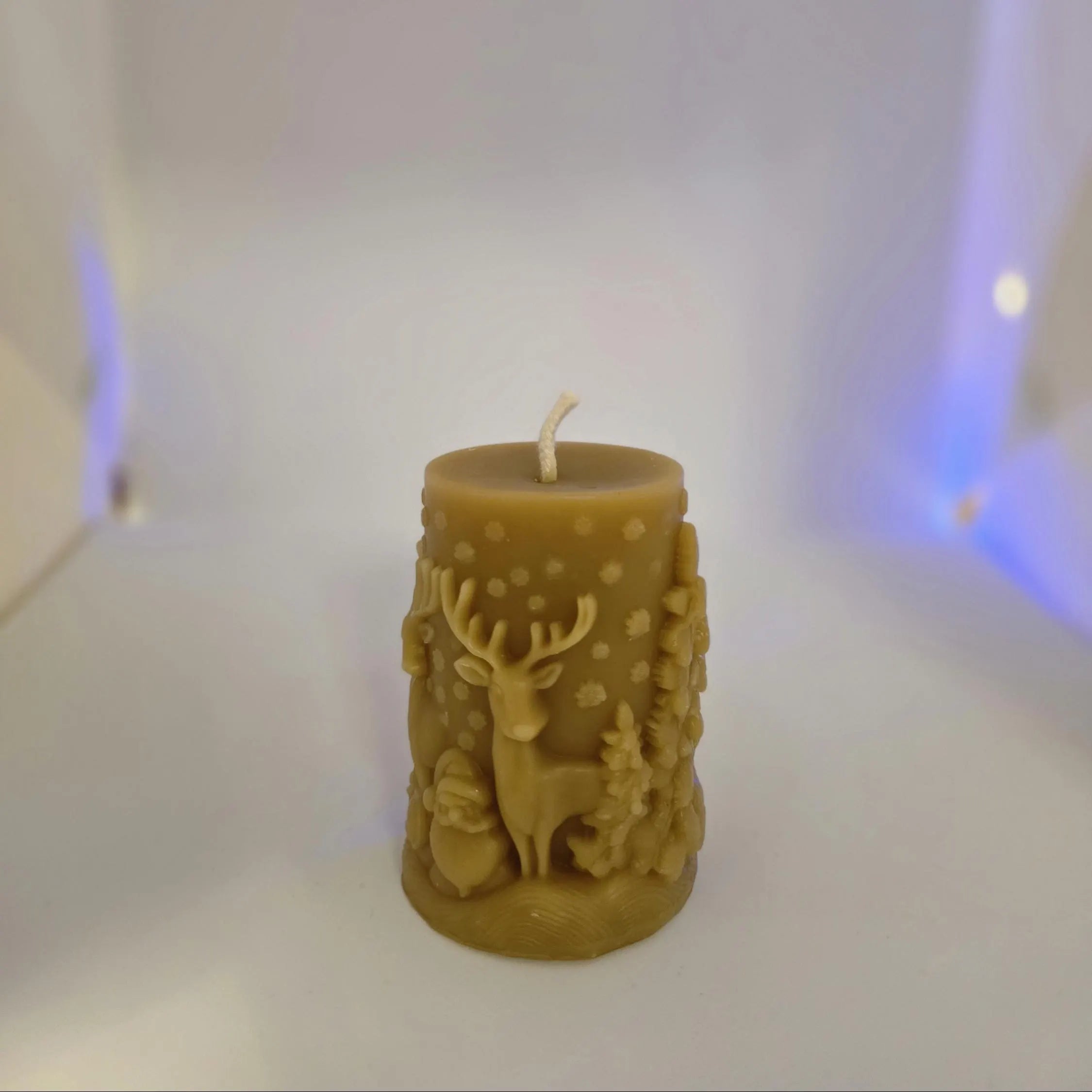 Winter Woodland Reindeer | 100% Pure Beeswax Candles