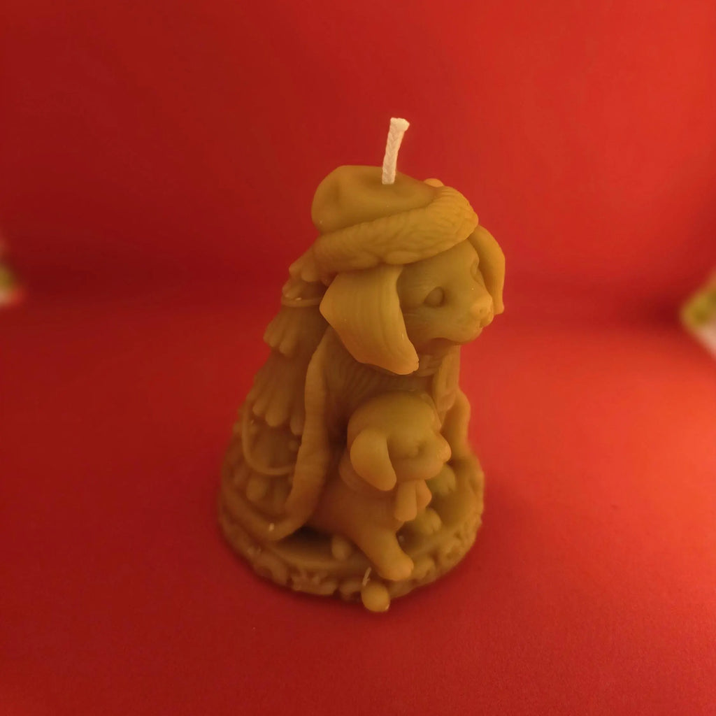 Cosy Paws Christmas Candle | Christmas | Beeswax Candles