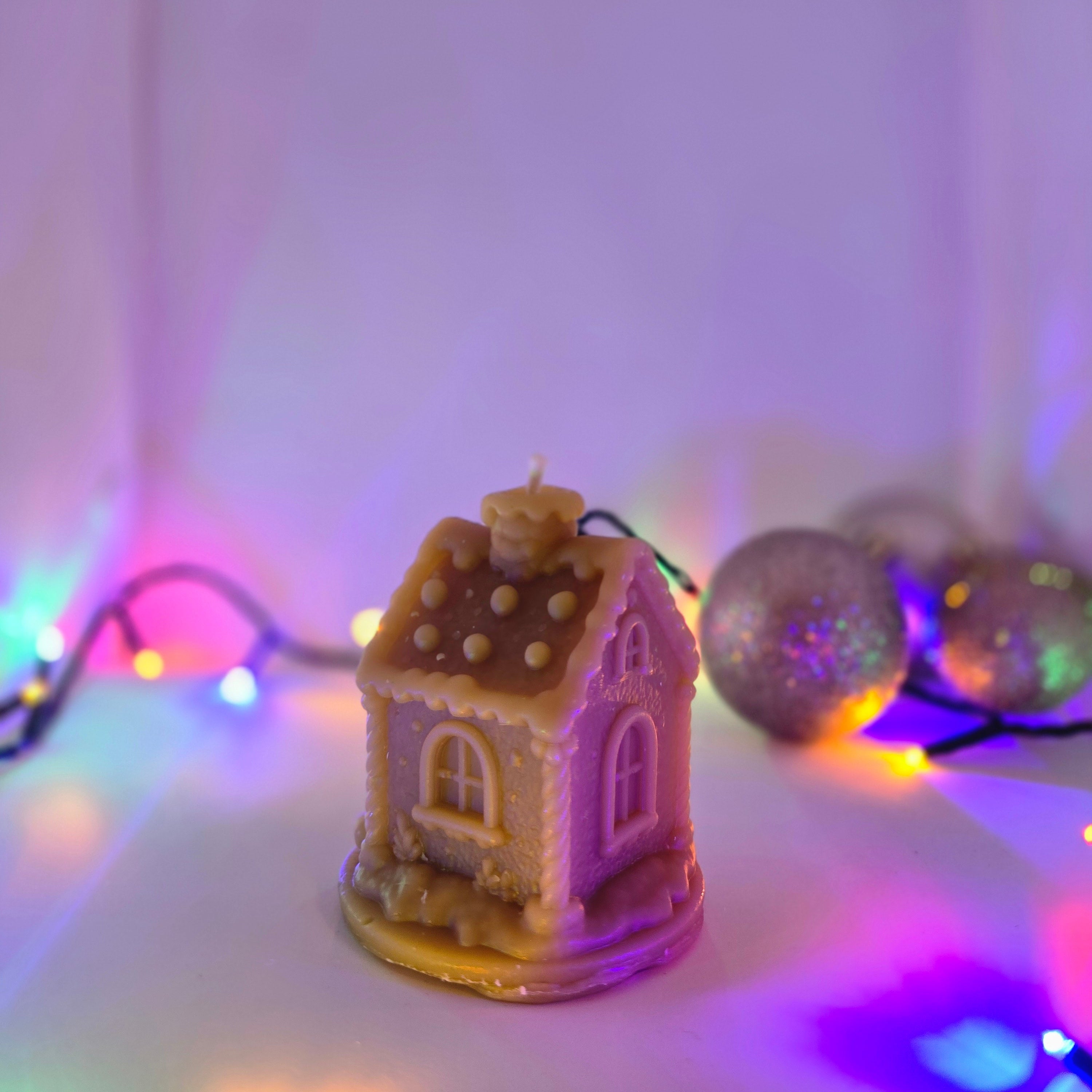 Christmas Elephant of the Gingerbread Hollow | Beeswax Candle