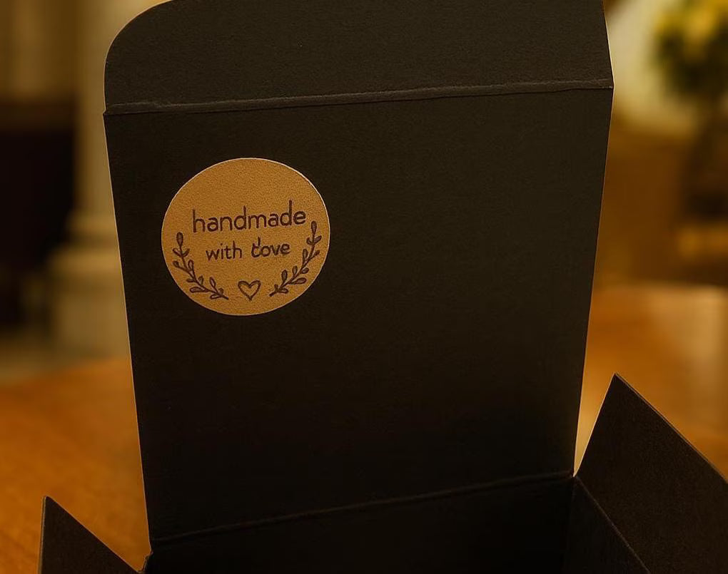 Two Acorns of Christmas Gift Box | 100% Pure Beeswax