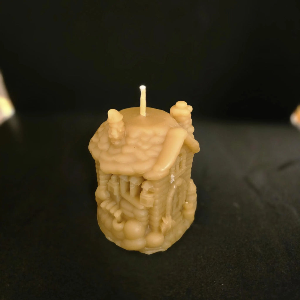 The Merry Little Christmas Cottage | Christmas Candle | Beeswax Candles