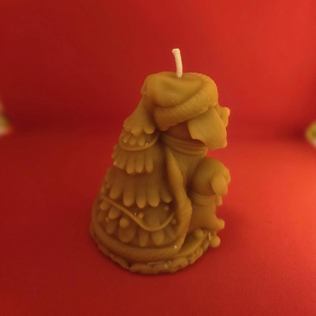 Cosy Paws Christmas Candle | Christmas | Beeswax Candles