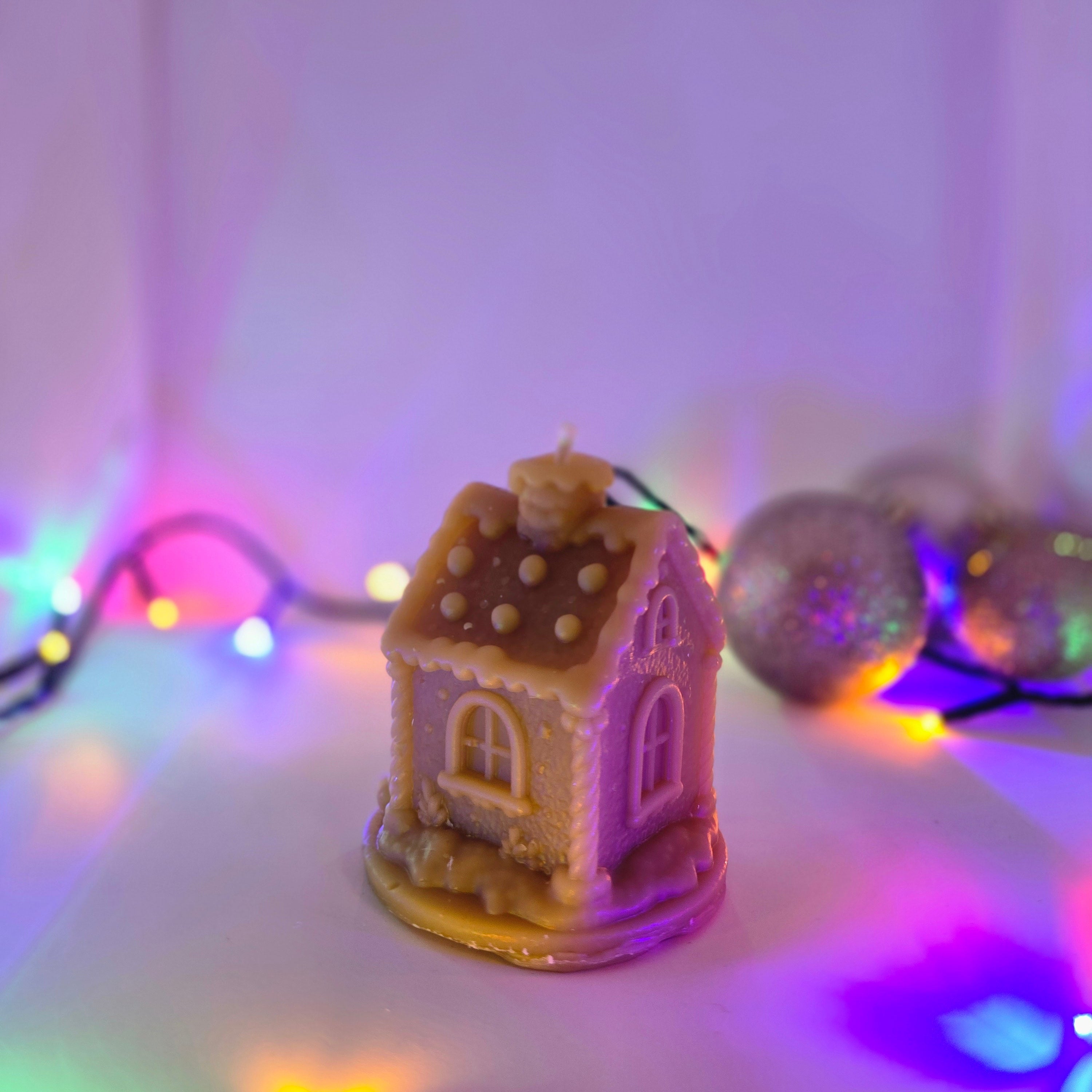 Christmas Elephant of the Gingerbread Hollow | Beeswax Candle