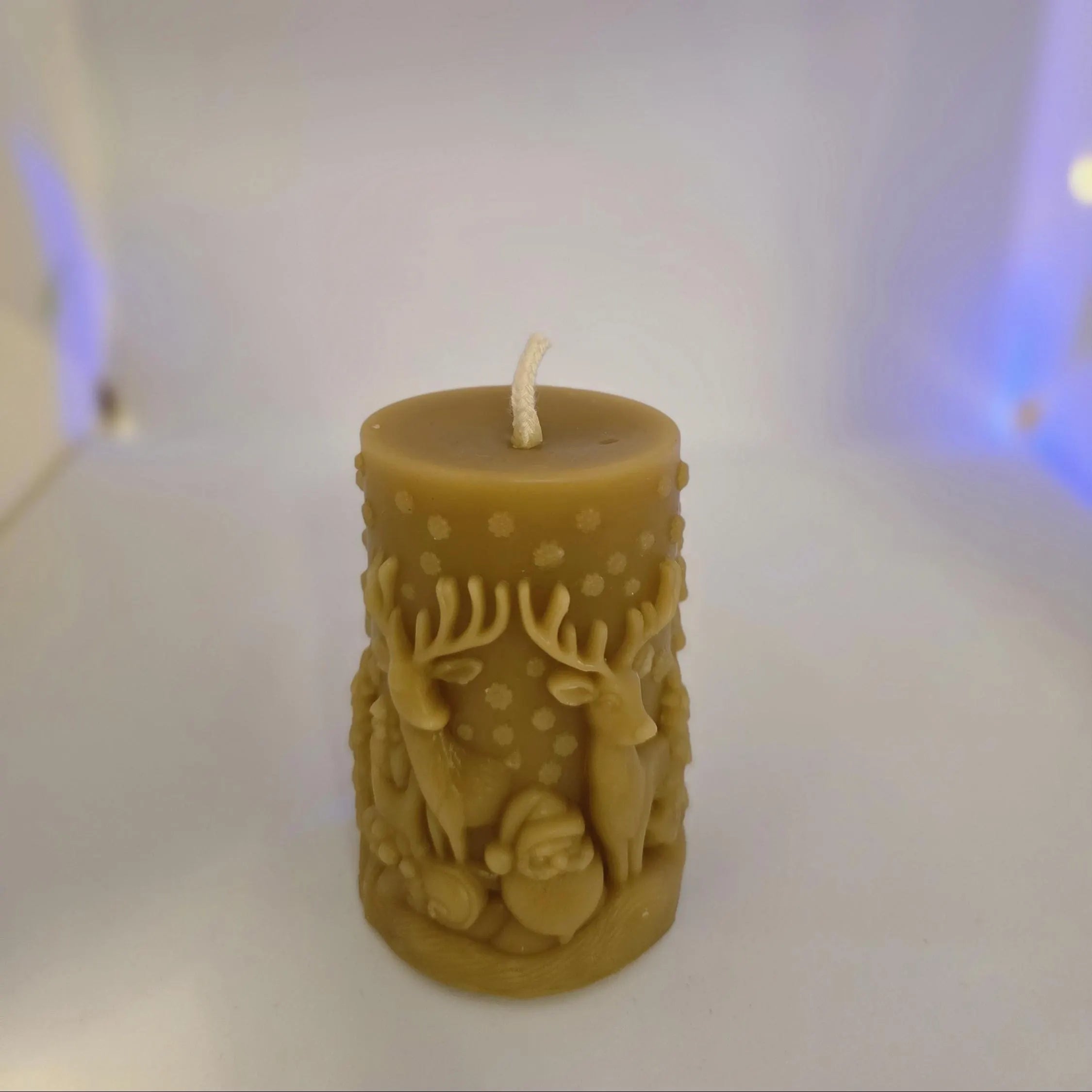 Winter Woodland Reindeer | 100% Pure Beeswax Candles