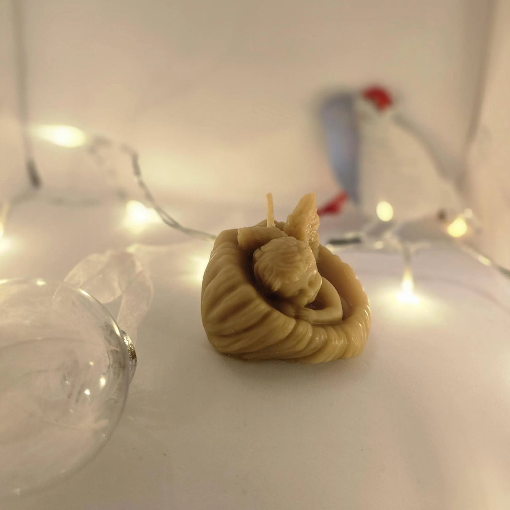 Little Christmas Angel Candles GiftBox |  Beeswax Candle
