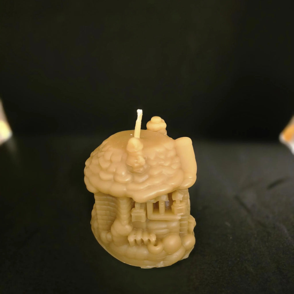 The Merry Little Christmas Cottage | Christmas Candle | Beeswax Candles