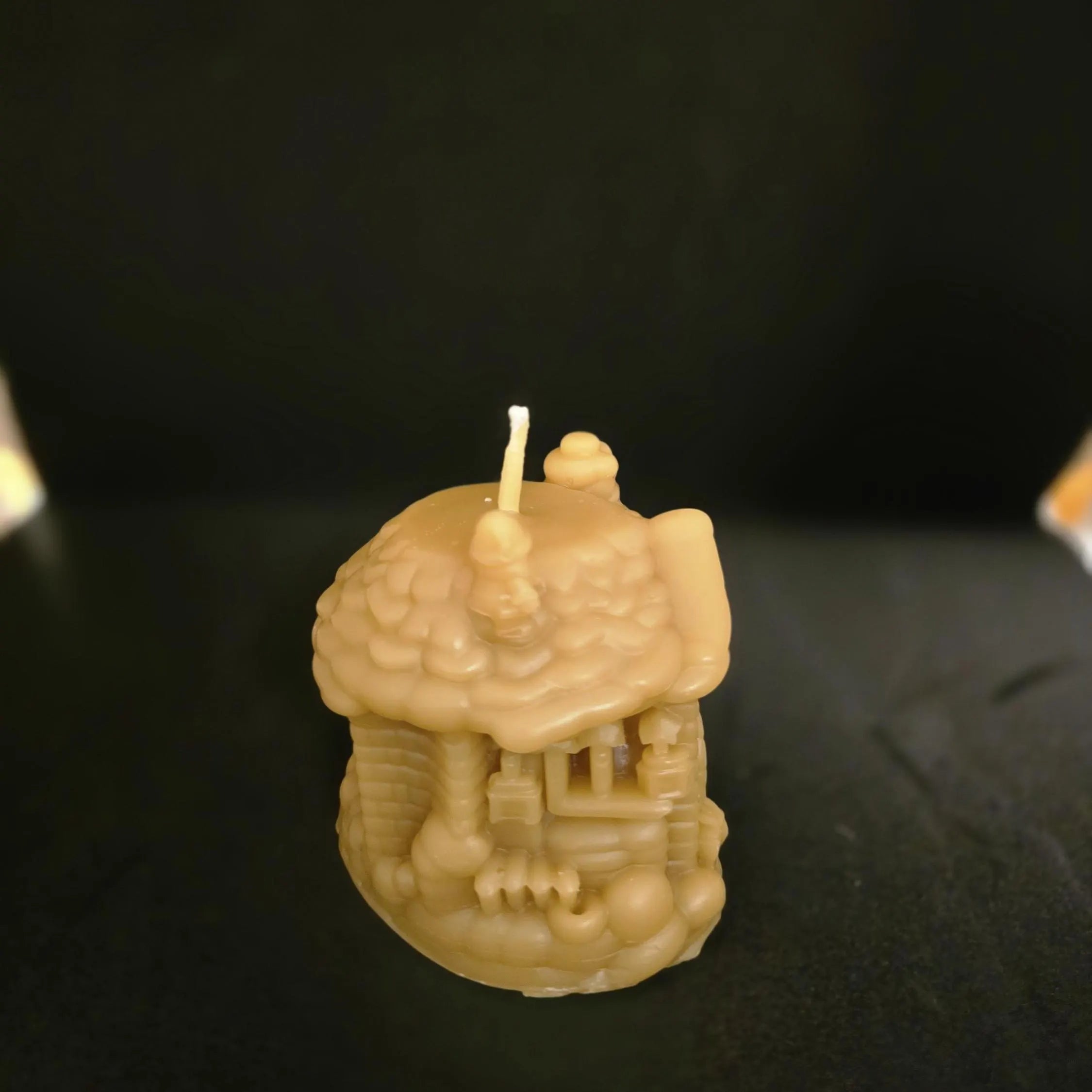 The Merry Little Christmas Cottage | Christmas Candle | Beeswax Candles