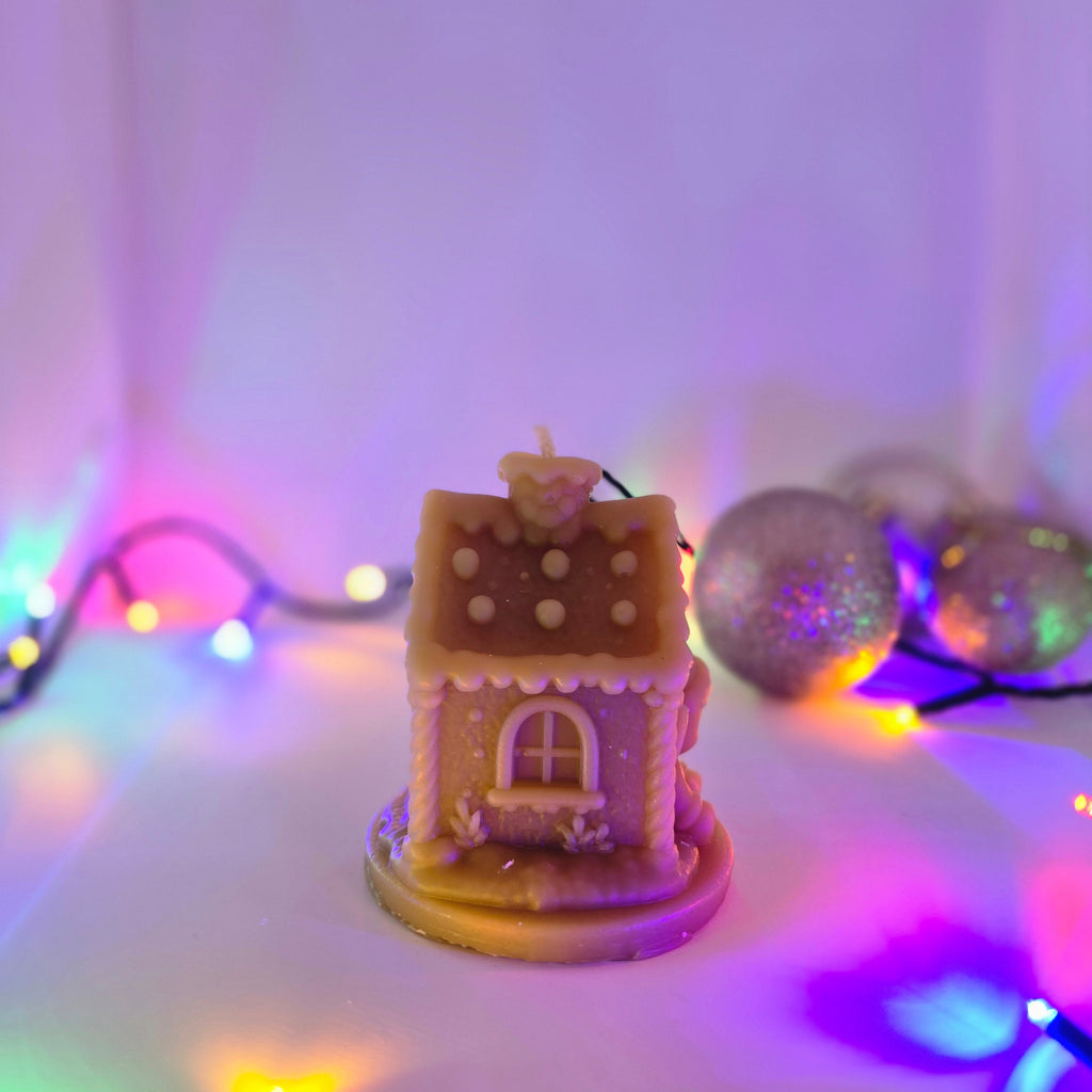 Christmas Elephant of the Gingerbread Hollow | Beeswax Candle