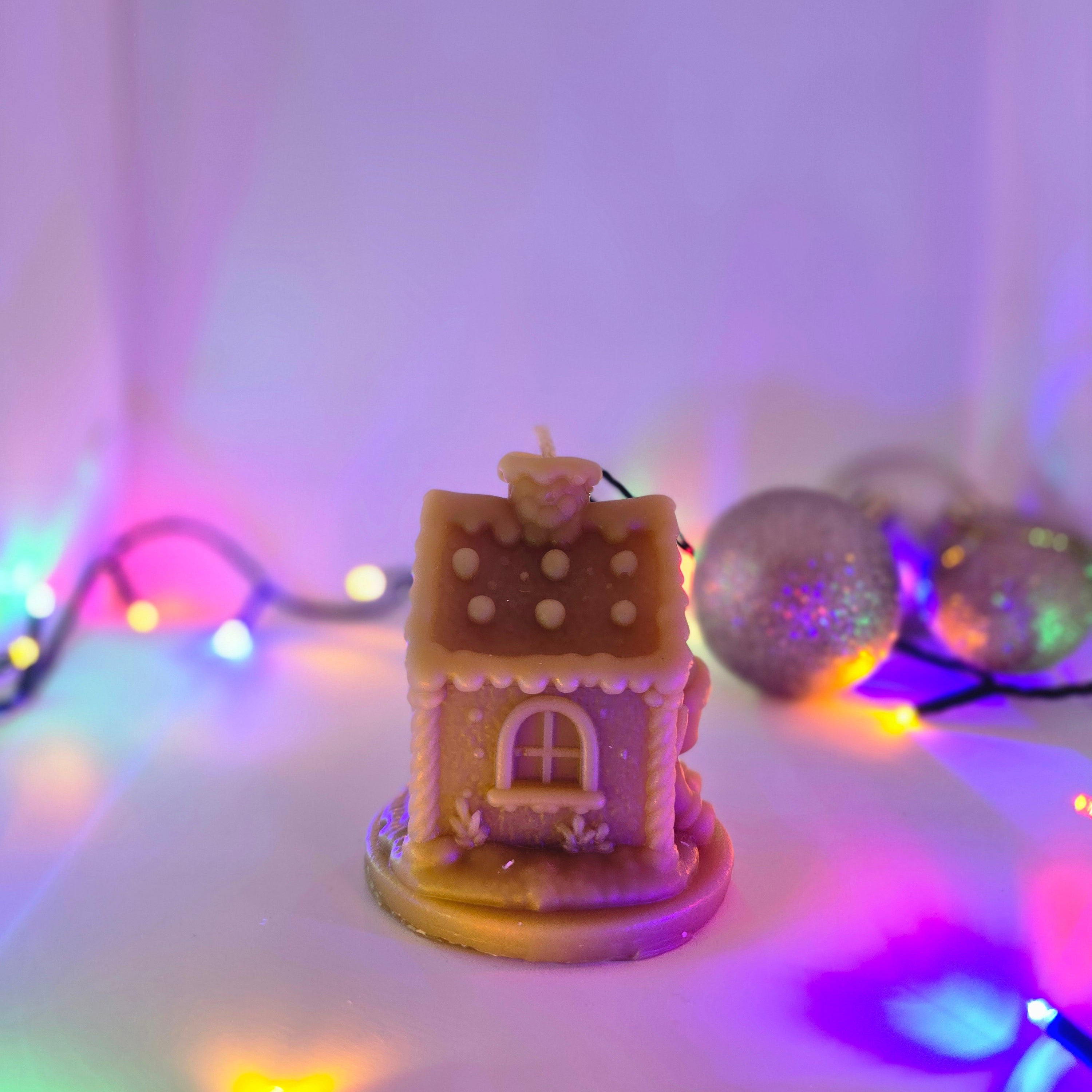 Christmas Elephant of the Gingerbread Hollow | Beeswax Candle