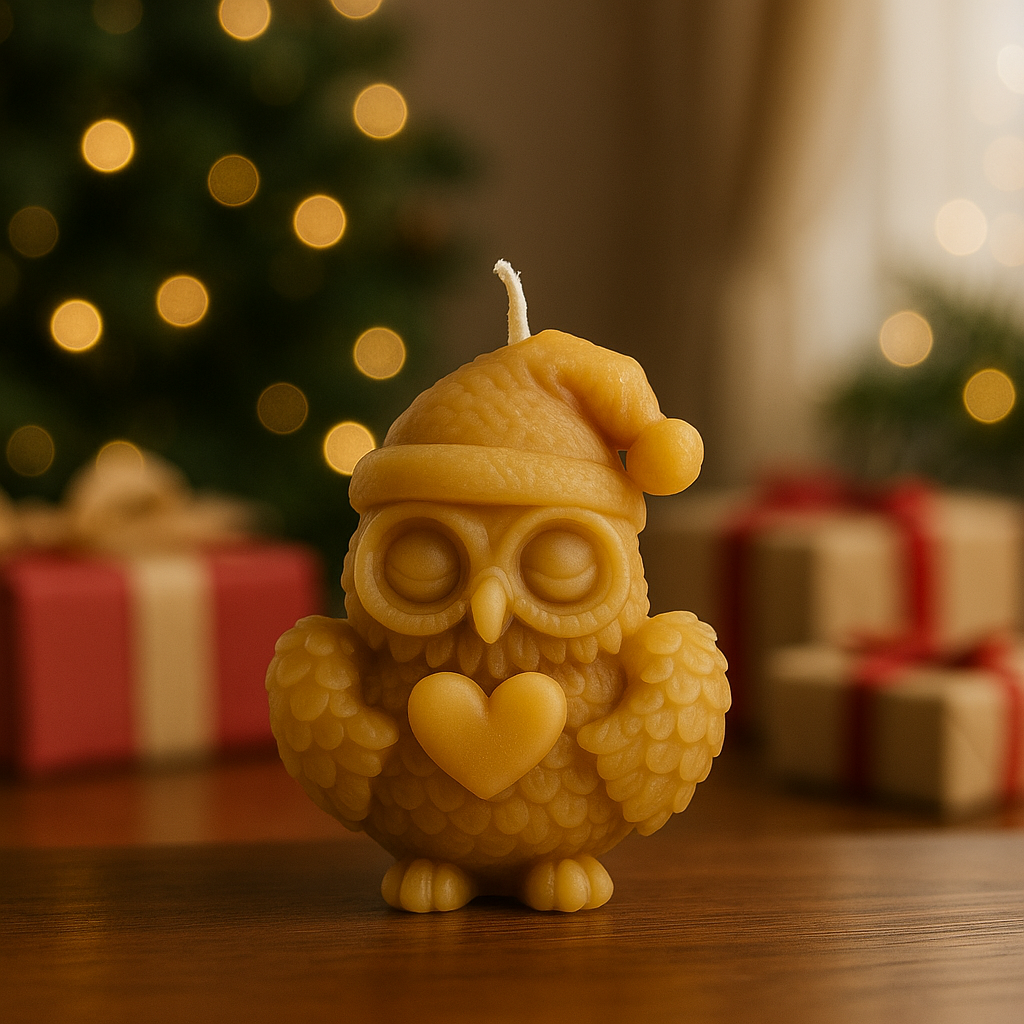 🦉🎄 Christmas Owl Candles | Gift Box| Whoo-liday Cheer
