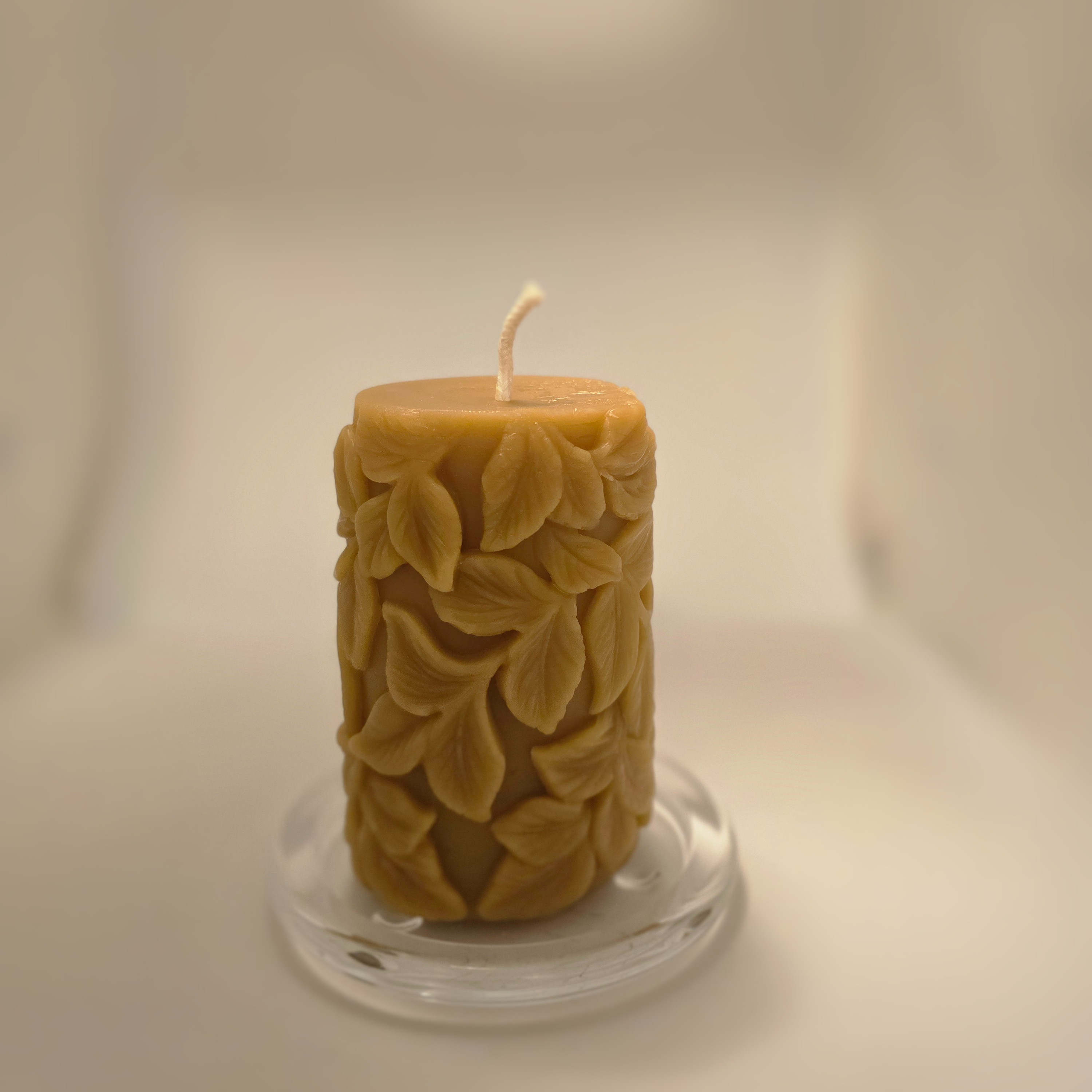 Summers Golden Bee Candle| Signature Collection| 100% Pure Beeswax