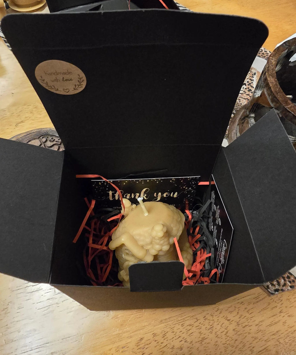 The Merry Little Christmas Cottage | Christmas Candle | Beeswax Candles