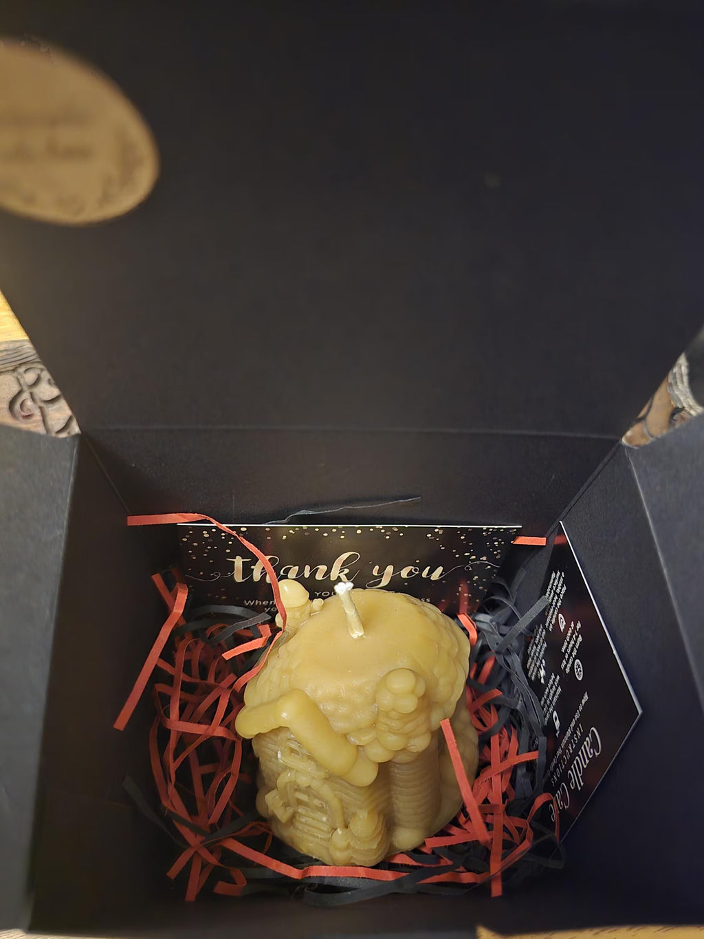 The Merry Little Christmas Cottage | Christmas Candle | Beeswax Candles